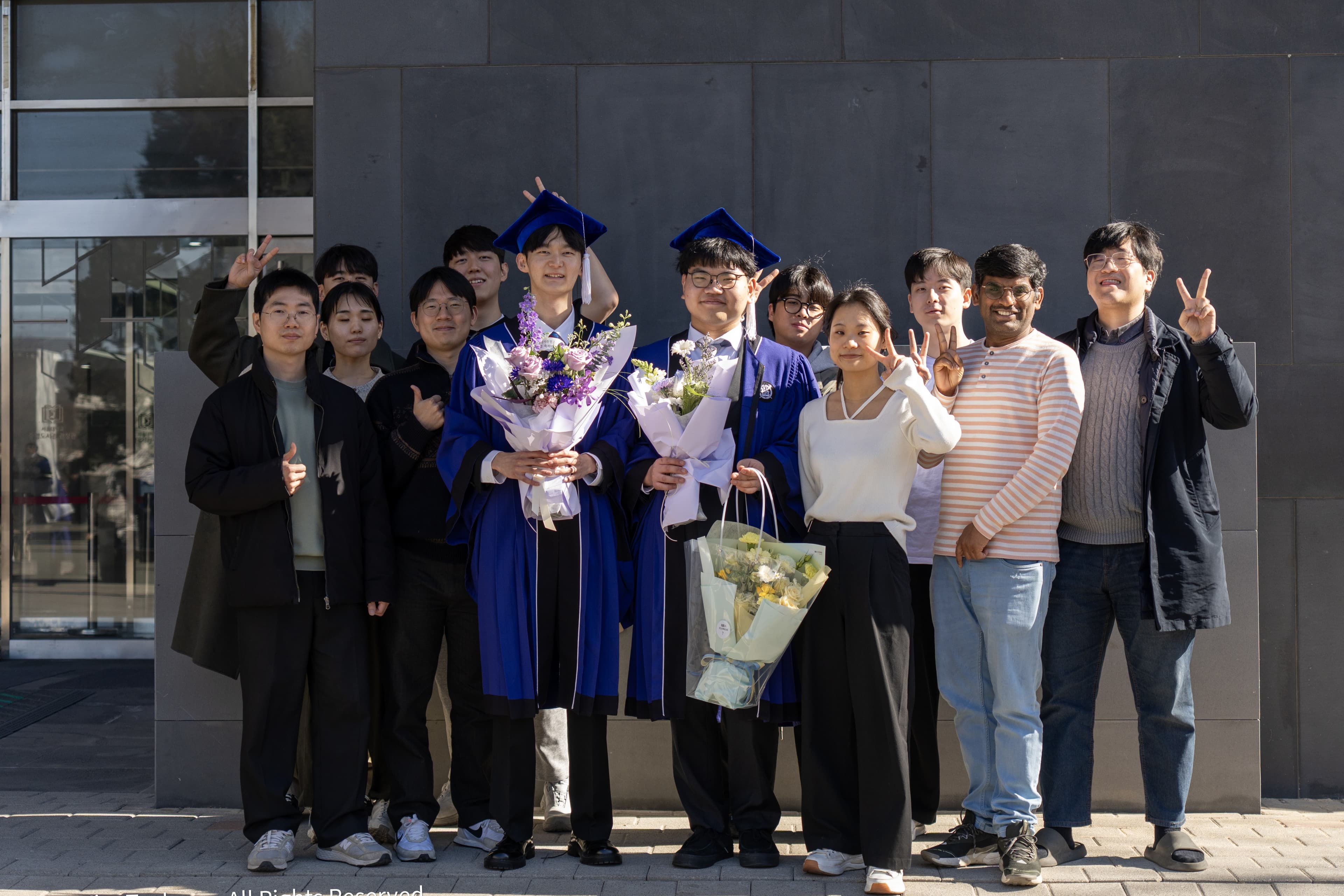 Congratulations Suhyun & Taehoon for your graduation!